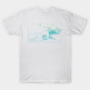 Despair And The Whale in Sky T-Shirt